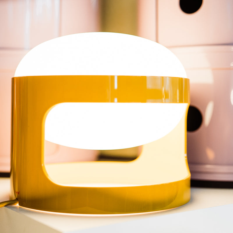 Kartell - Tischlampe KD28 - Joe Columbo - VERSCHIEDENE FARBEN - NEU!