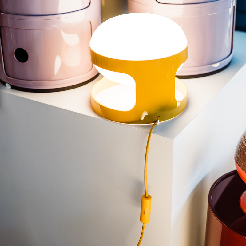 Kartell - Tischlampe KD28 - Joe Columbo - VERSCHIEDENE FARBEN - NEU!