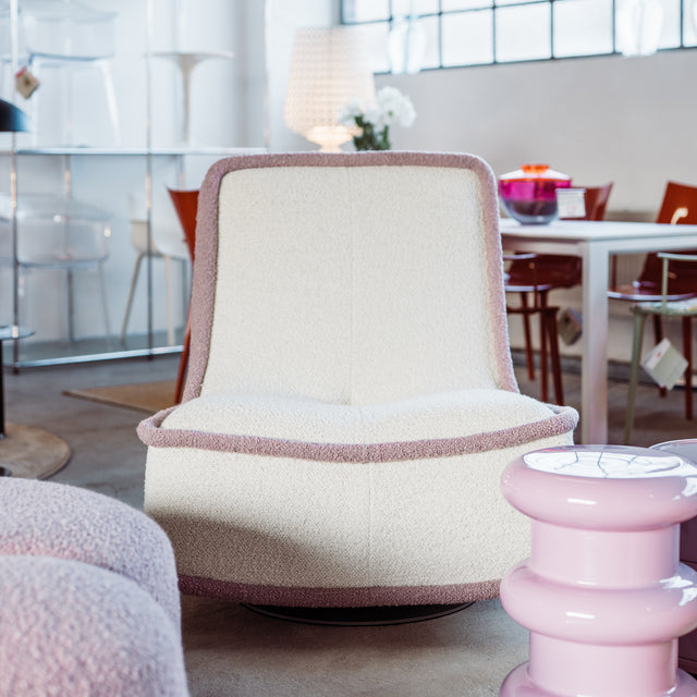 Kartell - Bonheur du Jour Sessel - Pink/White - Philippe Starck - NEU!