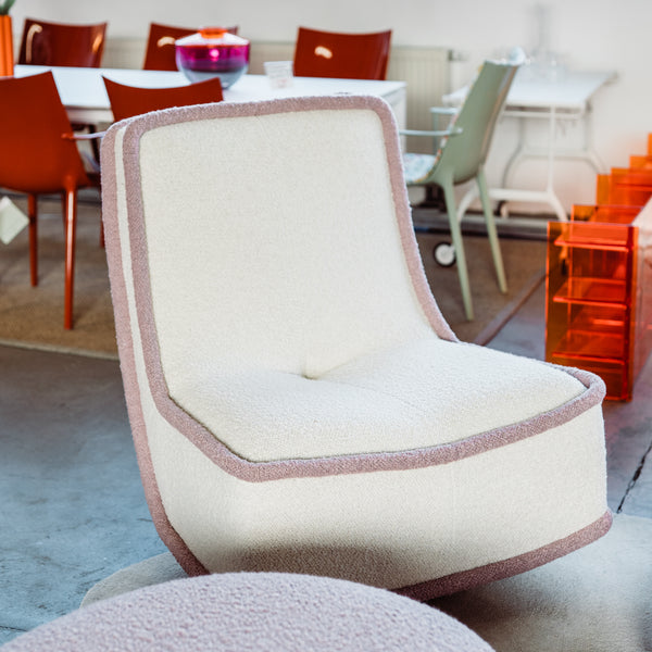 Kartell - Bonheur du Jour Sessel - Pink/White - Philippe Starck - NEU!