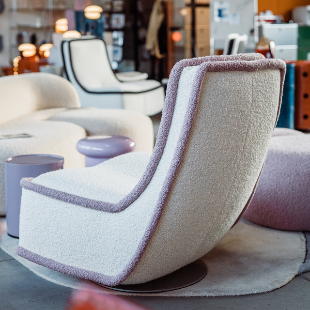 Kartell - Bonheur du Jour Sessel - Pink/White - Philippe Starck - NEU!