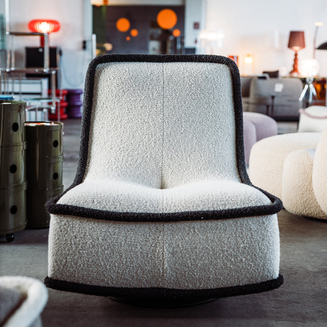 Kartell - Bonheur du Jour Sessel - Anthracite/White - Philippe Starck - NEU!