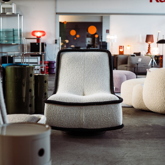 Kartell - Bonheur du Jour Sessel - Anthracite/White - Philippe Starck - NEU!