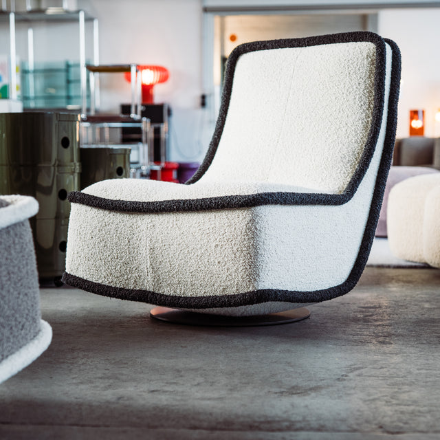 Kartell - Bonheur du Jour Sessel - Anthracite/White - Philippe Starck - NEU!