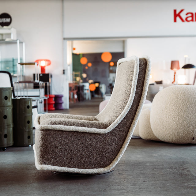 Kartell - Bonheur du Jour Sessel - White/Greige - Philippe Starck - NEU