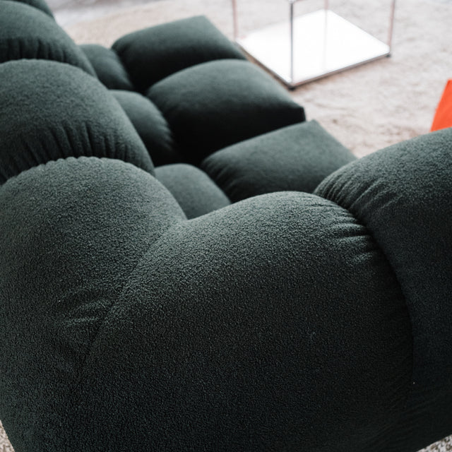 OUT - Objekte unserer Tage - Sander Sofa - 2,5 Sitzer - Moosgrün - NEU!