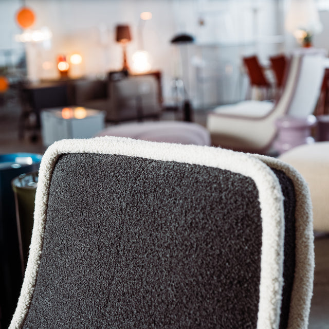 Kartell - Bonheur du Jour Sessel - White/Anthracite - Philippe Starck - NEU!