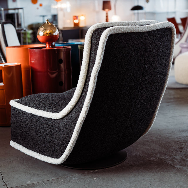 Kartell - Bonheur du Jour Sessel - White/Anthracite - Philippe Starck - NEU!