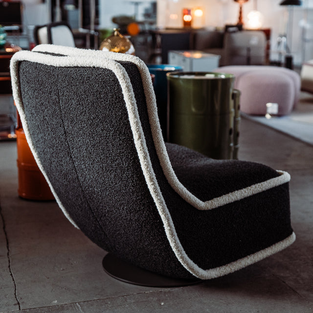 Kartell - Bonheur du Jour Sessel - White/Anthracite - Philippe Starck - NEU!