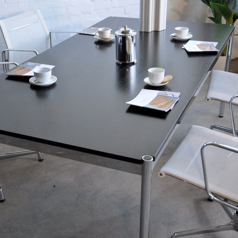 Tisch - Eiche schwarz - 200 x 100 cm