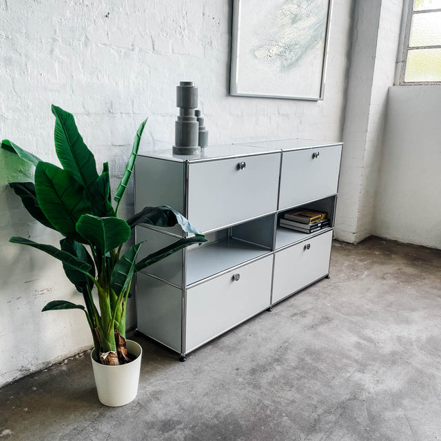 USM Haller - Highboard - lichtgrau - gebrauchter TOP Zustand
