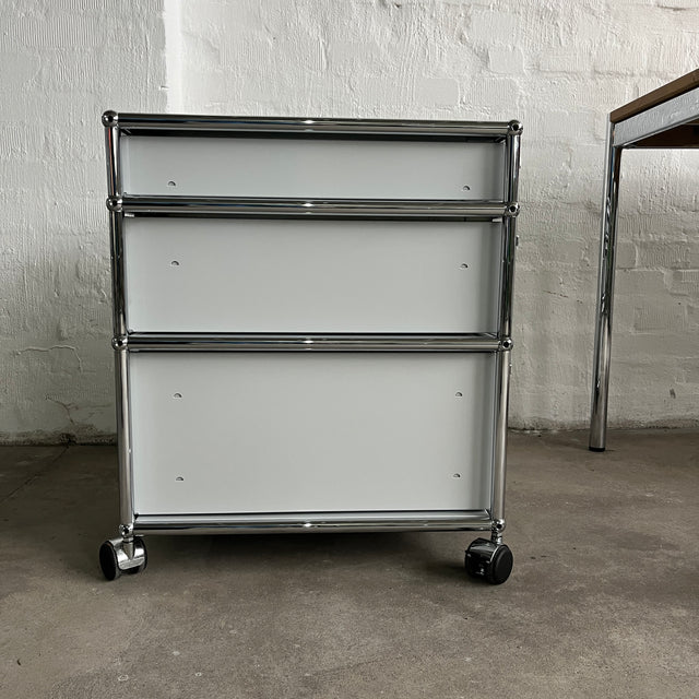 USM Haller - Rollcontainer - Lichtgrau - 3 Schubladen - TOP Zustand!