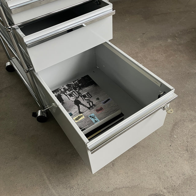 USM Haller - Rollcontainer - Lichtgrau - 3 Schubladen - TOP Zustand!