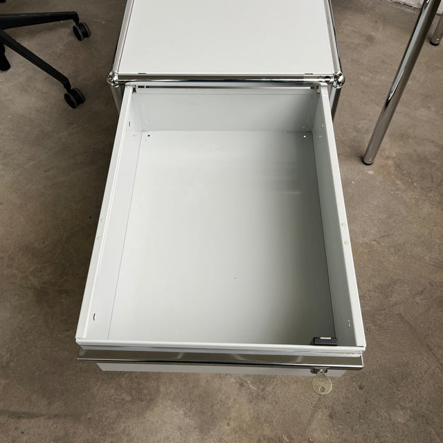 USM Haller - Rollcontainer - Lichtgrau - Abschließbar - gebrauchte TOP Qualität