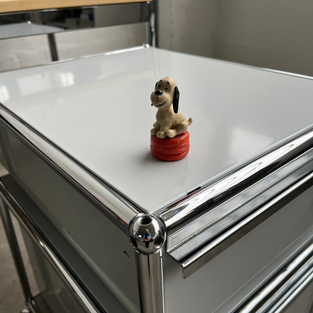 USM Haller - Rollcontainer - Lichtgrau - Abschließbar - gebrauchte TOP Qualität