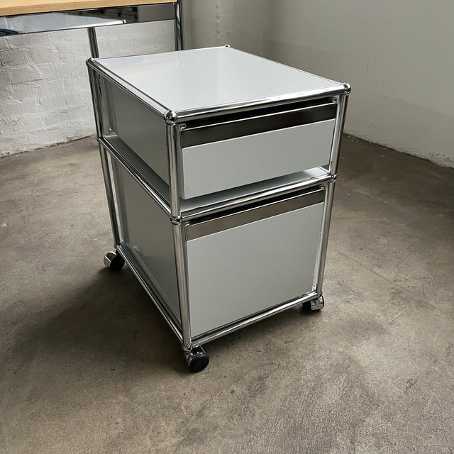 USM Haller - Rollcontainer - Lichtgrau - Abschließbar - gebrauchte TOP Qualität