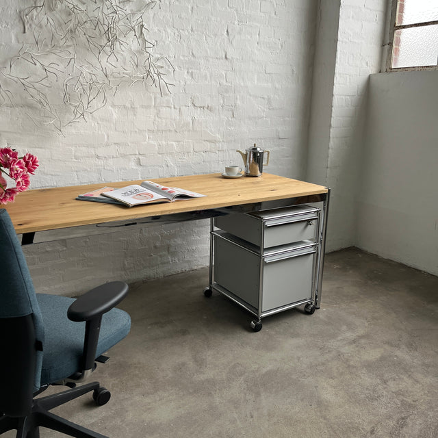 USM Haller - Rollcontainer - Lichtgrau - Abschließbar - gebrauchte TOP Qualität