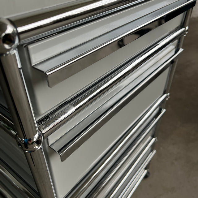 USM Haller - Standcontainer - Lichtgrau - 4 Schubladen - gebrauchter TOP Zustand