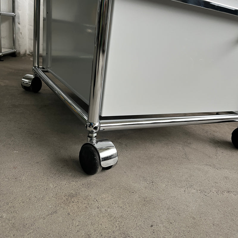 USM Haller - Rollcontainer - Lichtgrau - 2 Schubladen - Top Zustand