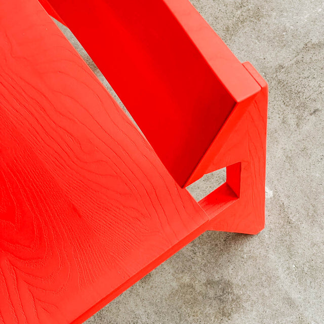 OUT - Schulz Stuhl - Leuchtrot