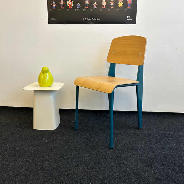 Vitra - Standard Chair - Stuhl - Eiche Natur - Bleu Dynastie - TOP Zustand!