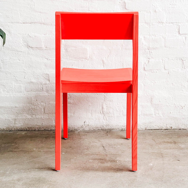 OUT - Schulz Stuhl - Leuchtrot