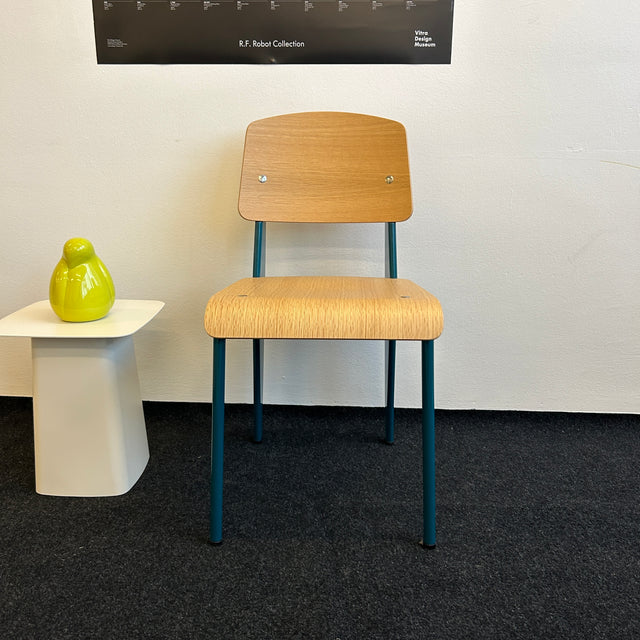 Vitra - Standard Chair - Stuhl - Eiche Natur - Bleu Dynastie - TOP Zustand!