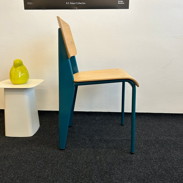 Vitra - Standard Chair - Stuhl - Eiche Natur - Bleu Dynastie - TOP Zustand!