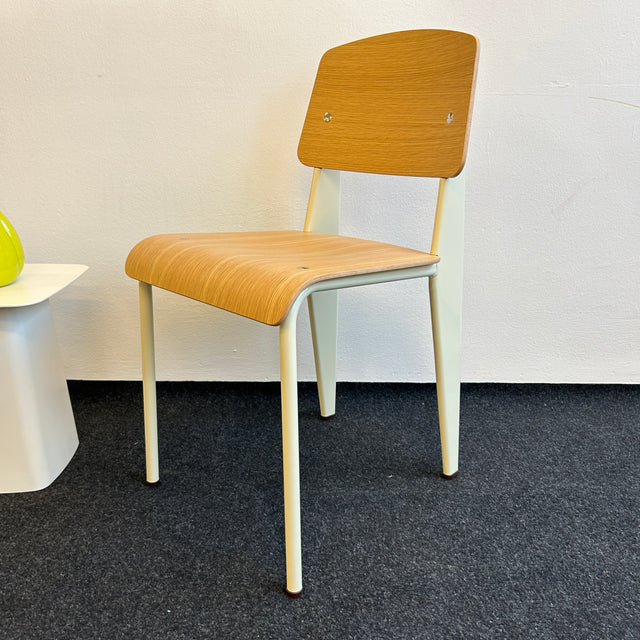 Vitra - Standard Chair - Stuhl - Eiche Natur - Blanc Colombe - TOP Zustand!