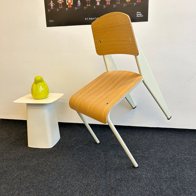 Vitra - Standard Chair - Stuhl - Eiche Natur - Blanc Colombe - TOP Zustand!