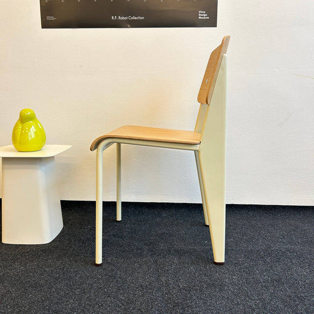 Vitra - Standard Chair - Stuhl - Eiche Natur - Blanc Colombe - TOP Zustand!