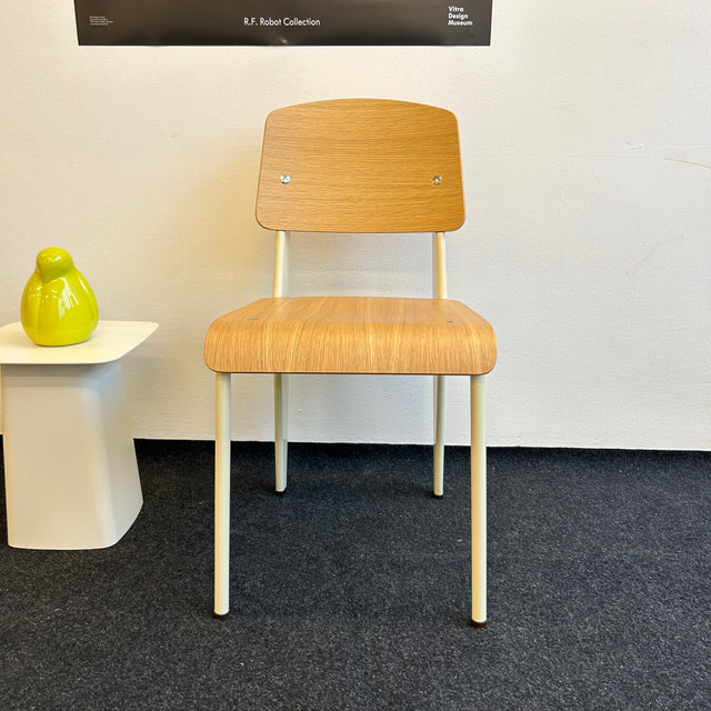 Vitra - Standard Chair - Stuhl - Eiche Natur - Blanc Colombe - TOP Zustand!