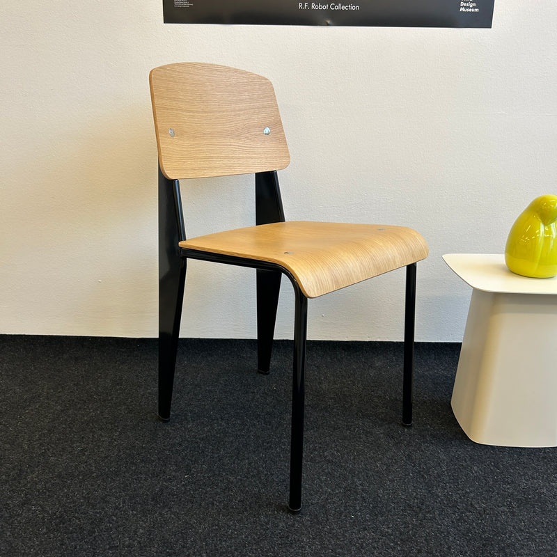 Vitra - Standard Chair - Tiefschwarz - Eiche - TOP Zustand