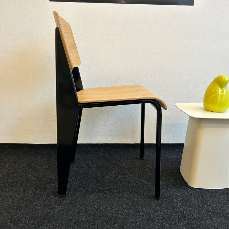 Vitra - Standard Chair - Tiefschwarz - Eiche - TOP Zustand