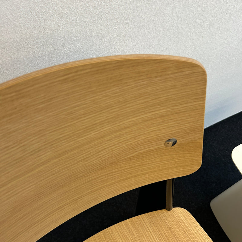 Vitra - Standard Chair - Tiefschwarz - Eiche - TOP Zustand