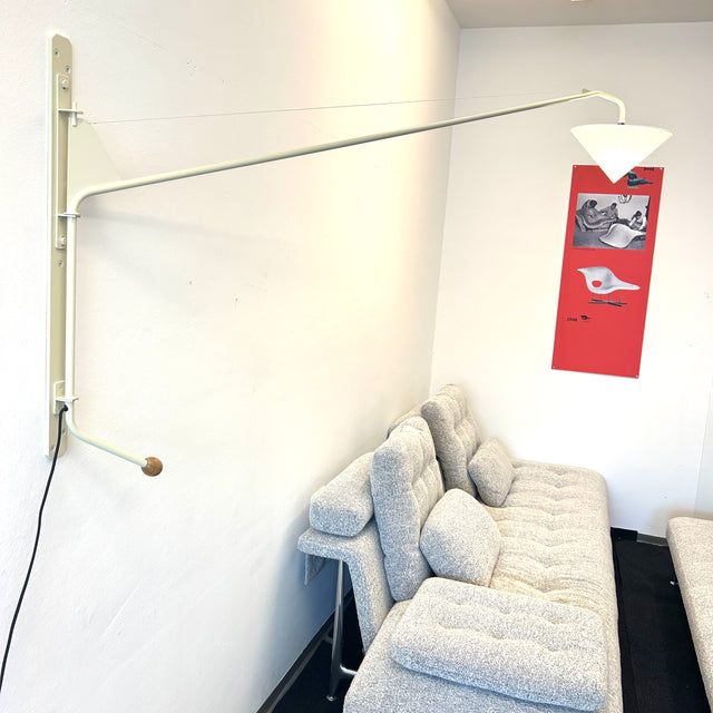 Vitra - Potence - Wandlampe - Ecru - Konischer Lampenschirm - TOP Zustand!