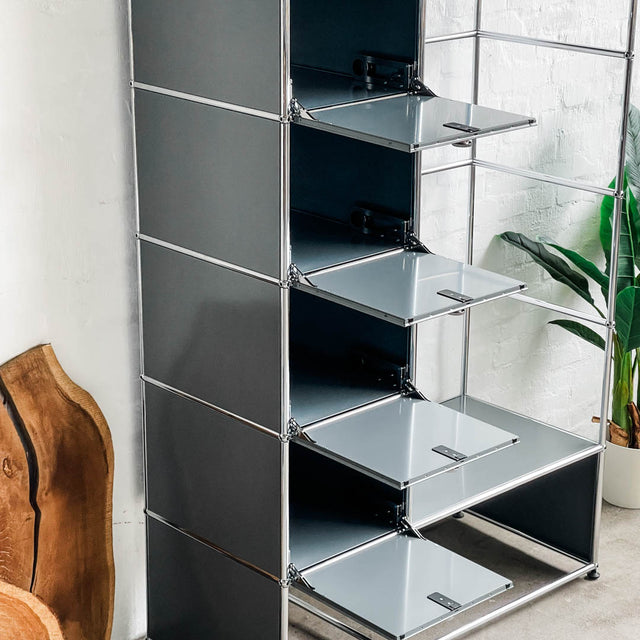 USM Haller - Kleiderschrank - mittelgrau - gebrauchter TOP Zustand