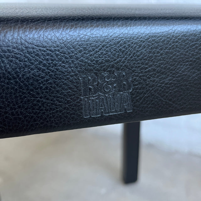 B+B Italia - Arcadia - Stuhl - Leder Schwarz