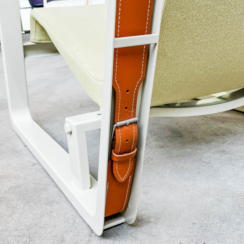Vitra - Cité - Sessel - Gelb/Creme - Jean Prouvé - TOP Zustand