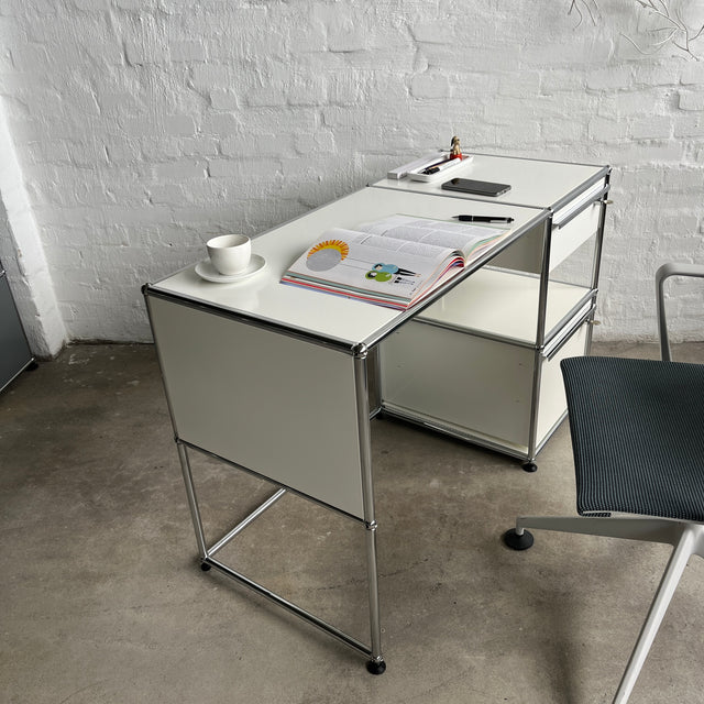 USM Haller Sekretär - Schreibtisch - Weiß - gebrauchte TOP Qualität
