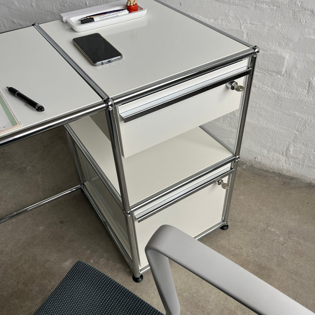 USM Haller Sekretär - Schreibtisch - Weiß - gebrauchte TOP Qualität