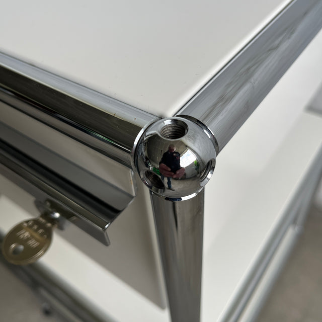 USM Haller Sekretär - Schreibtisch - Weiß - gebrauchte TOP Qualität