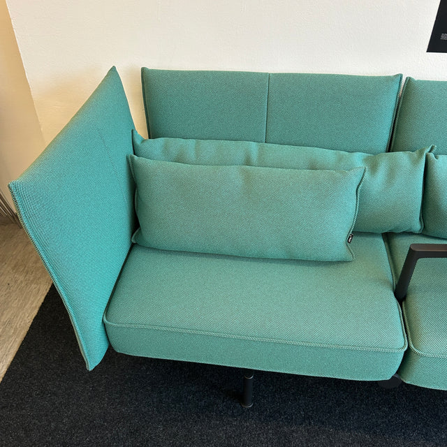 Vitra - Soft Work Sofa - Mint/Schwarz - Drei Elemente - TOP Zustand!