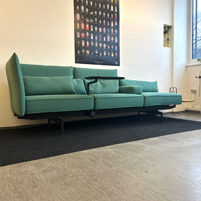 Vitra - Soft Work Sofa - Mint/Schwarz - Drei Elemente - TOP Zustand!