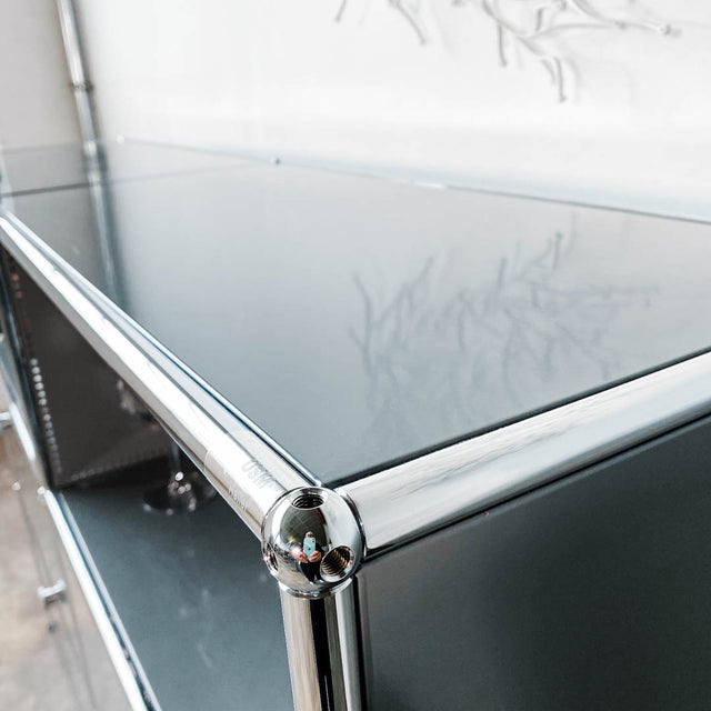 USM Haller - Highboard - mittelgrau