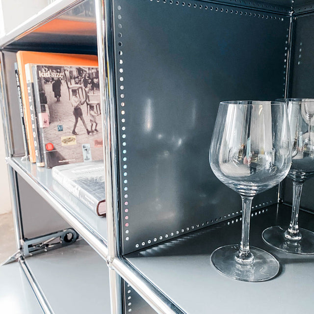 USM Haller - Highboard - mittelgrau