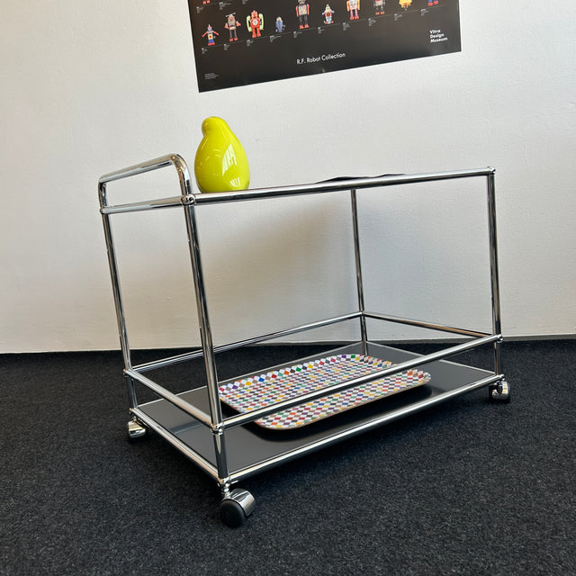 USM Haller - Barwagen - Schwarz - TOP Zustand!