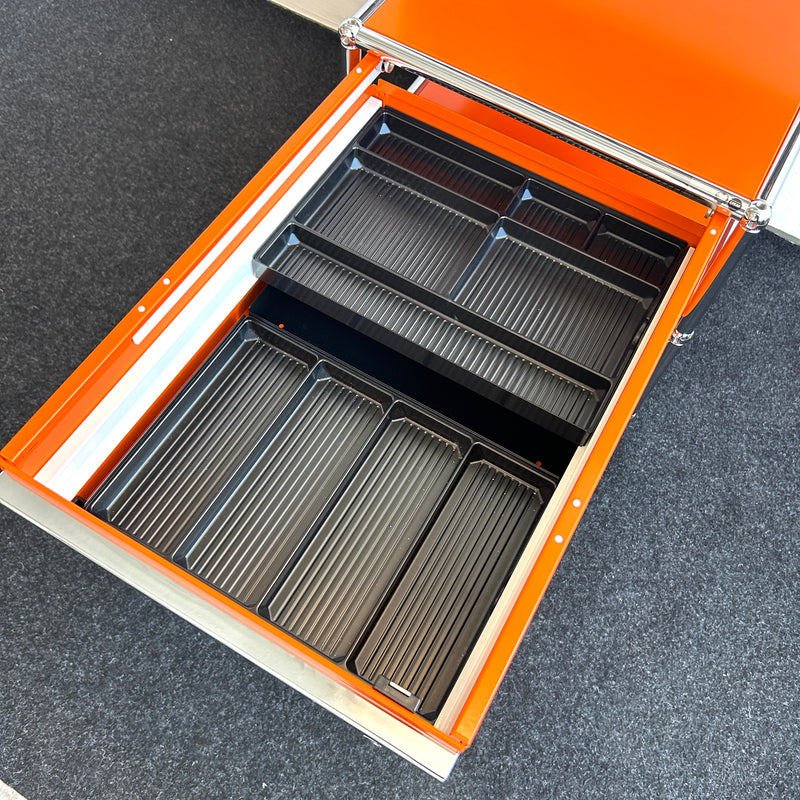 USM Haller - Rollcontainer - Orange - 3 Schubladen - TOP Zustand!