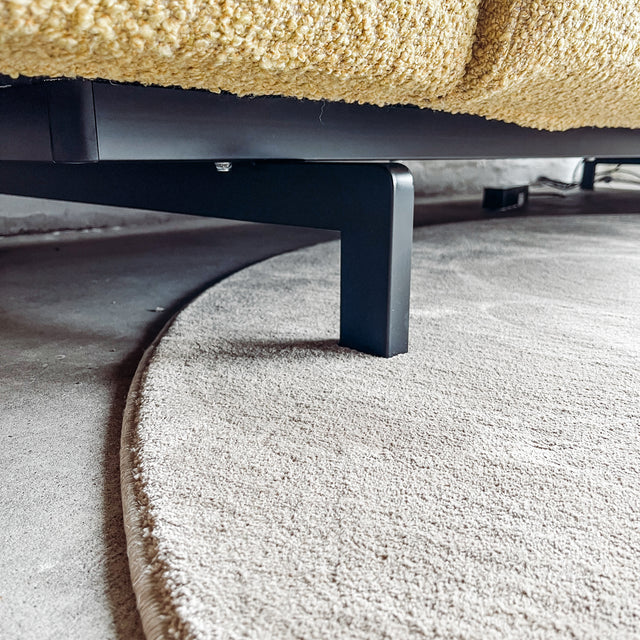 Kartell - Sofa Largo - Curly Acid Yellow - Piero Lissoni - NEU