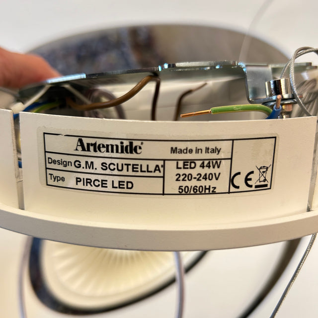 Artemide - Hängeleuchte - Pirce Sospensione LED - Weiß - TOP Zustand!